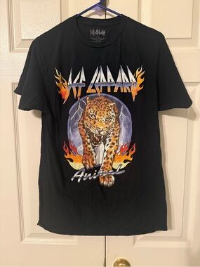 Black 'Animal' Graphic Band T-Shirt - Black